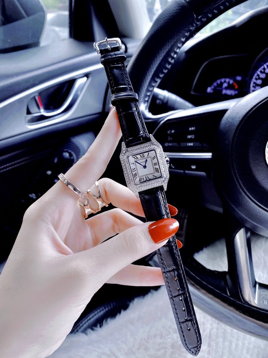 Đồng hồ Cartier nữ đính đá Đồng hồ Cartier nữ đính đá
