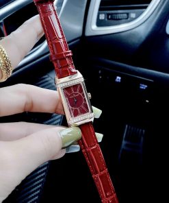 Đồng hồ nữ dây da Jaeger Lecoultre