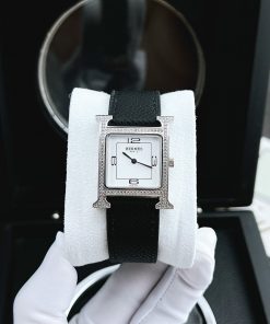 Đồng hồ Hermes nữ đính đá