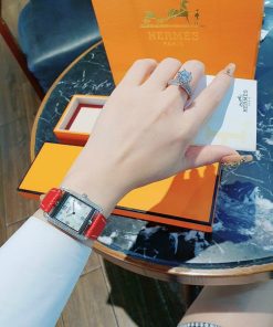 Đồng hồ Hermes nữ đính đá