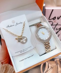 Đồng hồ nữ đính đá Davena