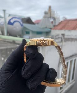 Đồng hồ Rolex đính đá máy cơ Nhật