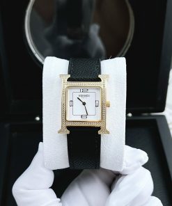 Đồng hồ Hermes nữ mặt vuông