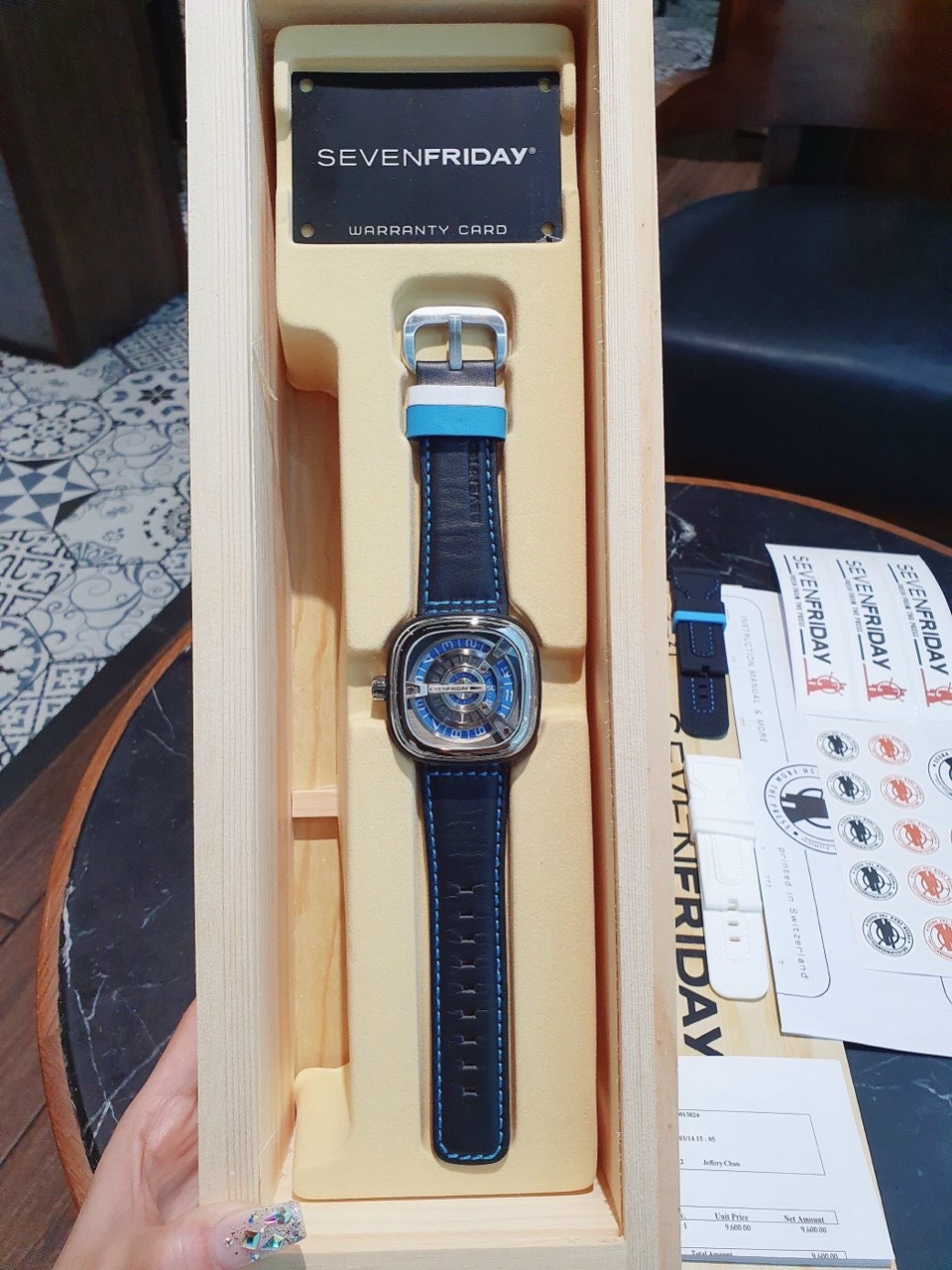 Đồng hồ SevenFriday dây da Đồng hồ SevenFriday dây da