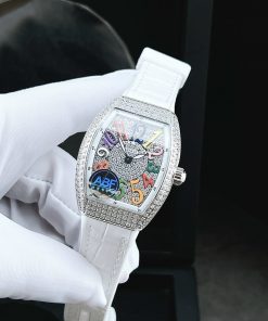 Đồng hồ Franck Muller V32 ABF màu trắng