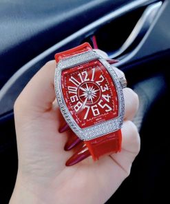 Đồng hồ Franck Muller V32 màu đỏ