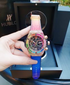 Đồng hồ Hublot Big Bang Unico Rainbow King Gold