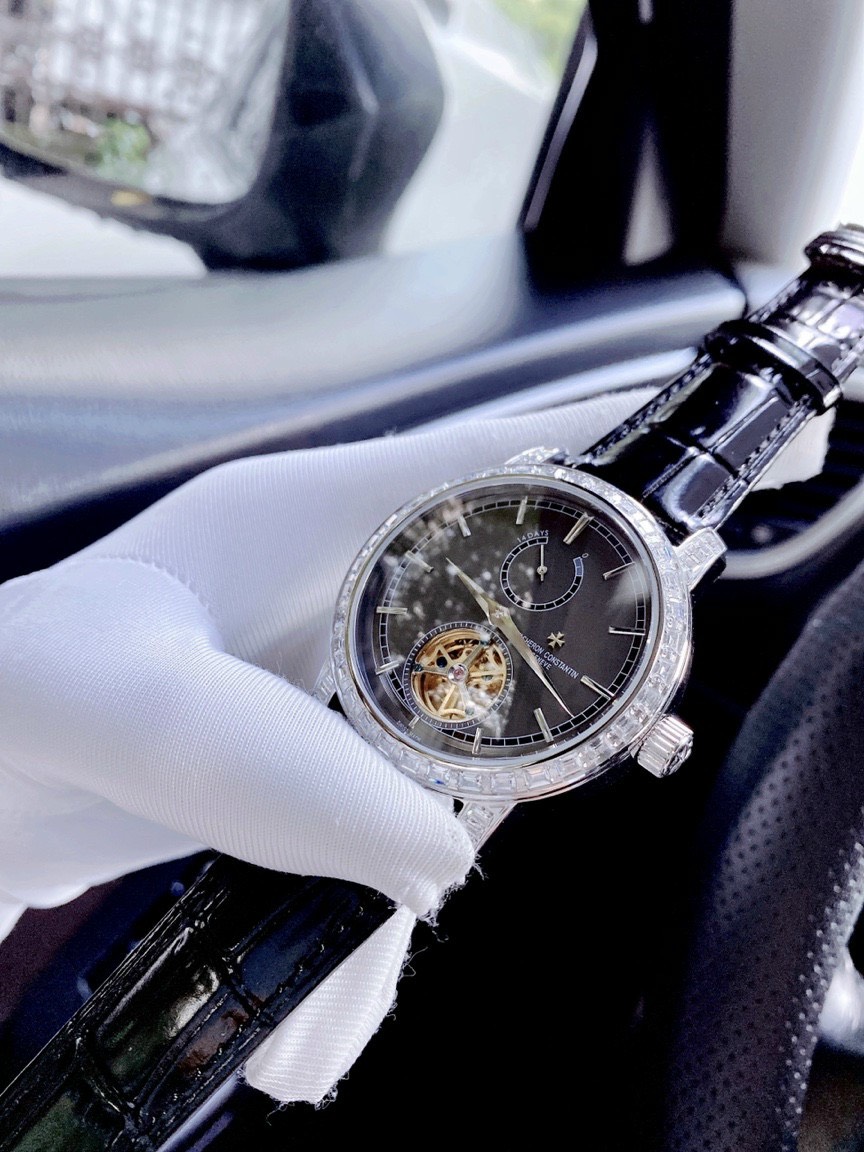 Đồng hồ nam dây da Vacheron Consantin Đồng hồ nam dây da Vacheron Consantin