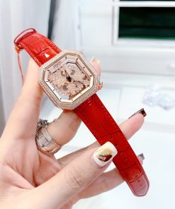 Đồng hồ Davena nữ mặt vuông chính hãng