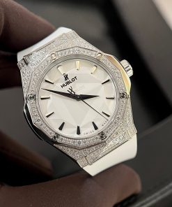 Đồng hồ Hublot Orlinski màu trắng