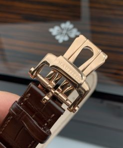 Đồng hồ Patek Philippe nam dây da màu nâu