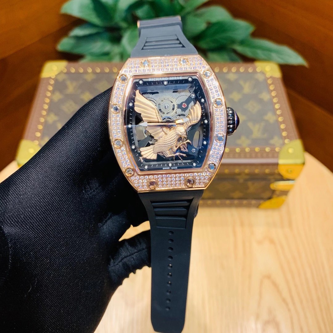 Đồng hồ Richard Mille nam đính đá Đồng hồ Richard Mille nam đính đá