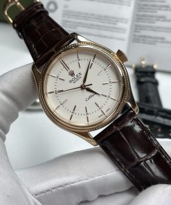 Đồng hồ Rolex nam dây da Rep 11