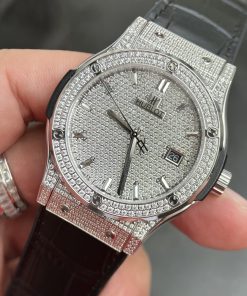 Đồng hồ nam Hublot Full Diamonds