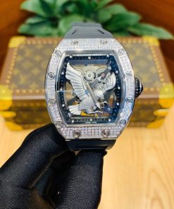 Đồng hồ nam đính đá Richard Mille đại bàng
