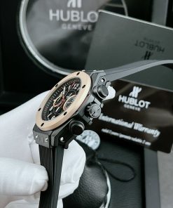 Đồng hồ Hublot nam dây cao su màu đen