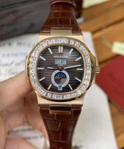 Đồng hồ Patek Philippe 5726 dây da màu nâu