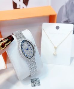 Đồng hồ Davena Austria 61613 nữ đính đá