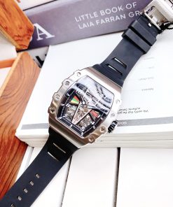 Đồng hồ Hanboro nam dây cao su