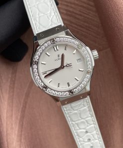 Đồng hồ Hublot nữ 1 viền đá