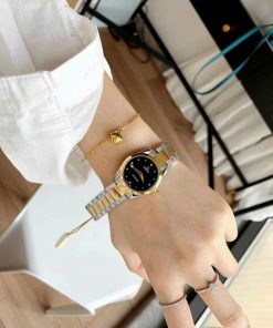 Đồng hồ Omega nữ dây kim loại