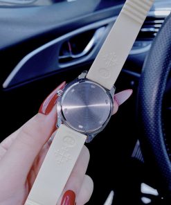 Đồng hồ Patek Philippe Aquanaut nữ dây cao su màu trắng sữa