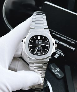 Đồng hồ Patek Philippe Nautilus nam dây kim loại