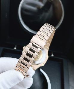 Đồng hồ Patek Philippe Super Fake Nhật màu vàng hồng
