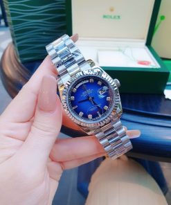 Đồng hồ Rolex Day-Date mặt xanh