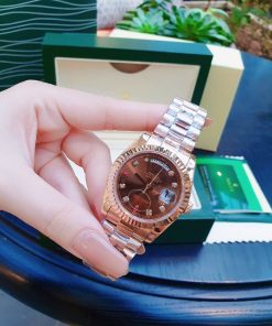 Đồng hồ Rolex vàng hồng