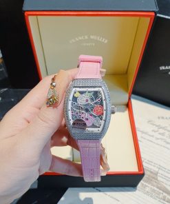 Đồng hồ Franck Muller V32 ABF Thụy Sỹ màu hồng