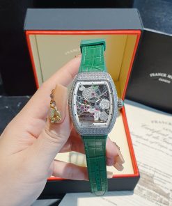 Đồng hồ Franck Muller V32 ABF Thụy Sỹ màu xanh lá