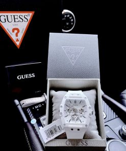 Đồng hồ Guess nam màu trắng