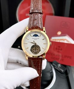 Đồng hồ Patek Philippe Automatic cơ lộ máy Nhật