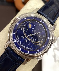 Đồng hồ Patek Philippe Sky Moon Rep 1 1 màu xanh