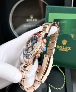 Đồng hồ Rolex Daytona Rainbow Super Fake Nhật