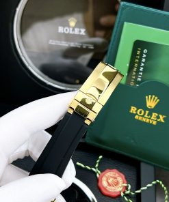 Đồng hồ Rolex Mặt thiên thạch dây cao su