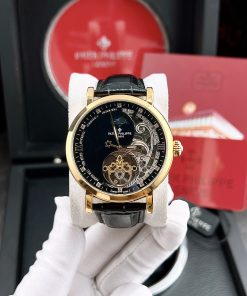 Đồng hồ cơ lộ máy Patek Philippe nam