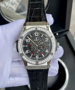 Đồng hồ nam Hublot Automatic Nhật cơ lộ máy đính đá