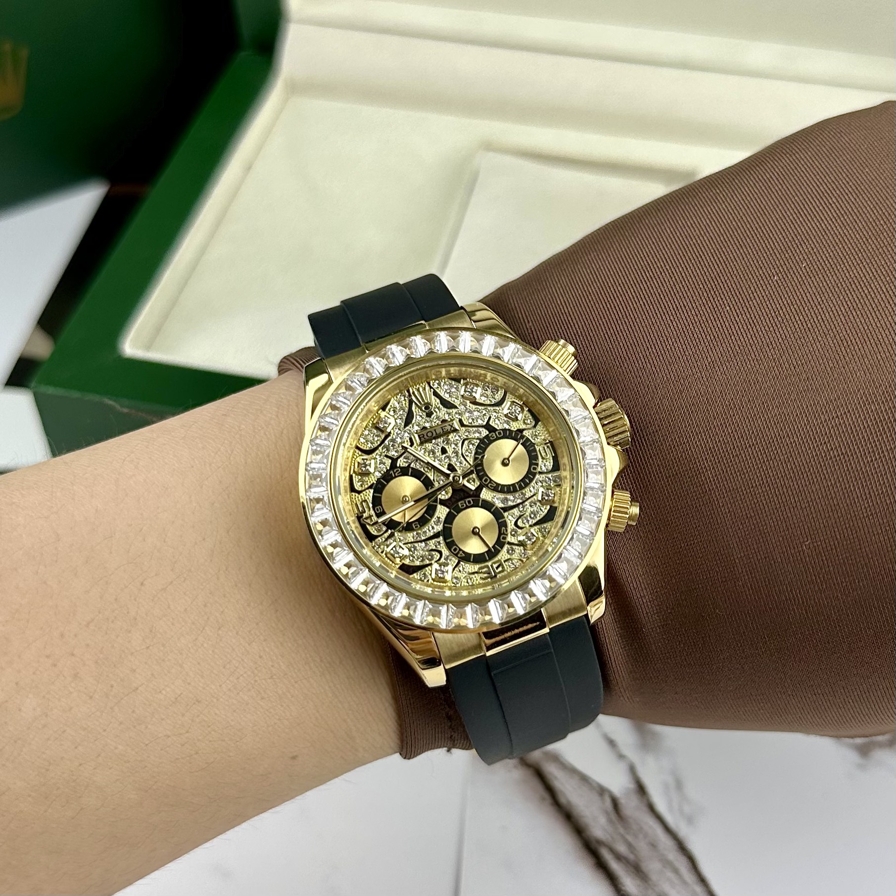 Đồng hồ Rolex Super Fake Nhật cao cấp Daytona Cosmograph Đồng hồ Rolex Super Fake Nhật cao cấp Daytona Cosmograph
