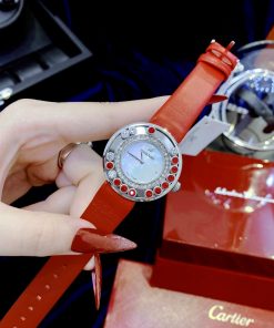 Đồng Hồ Swarovski dây da