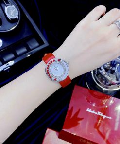 Đồng hồ Swarovski mặt xà cừ