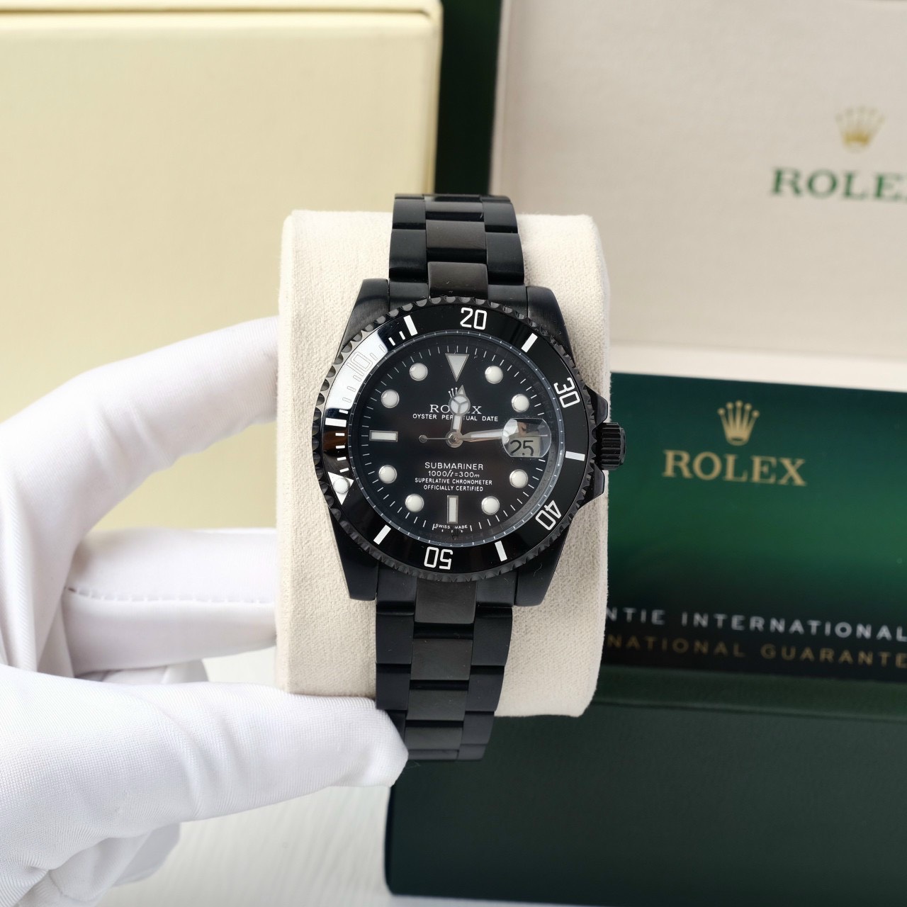 Đồng hồ Rolex Submariner Fake 11 máy cơ Nhật màu đen Đồng hồ Rolex Submariner Fake 11 máy cơ Nhật màu đen