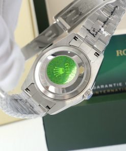 Đồng hồ Rolex Day-Date nam đính đá Baguette Super Fake máy Nhật