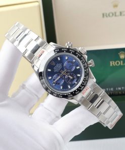 Đồng hồ Rolex Daytona Fake 11 máy Nhật mặt thiên thạch màu xanh