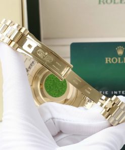 Đồng hồ nam Rolex Day-Date Super Fake máy cơ Nhật màu vàng