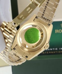 Đồng hồ nam Rolex Day-Date Super Fake máy cơ Nhật màu vàng