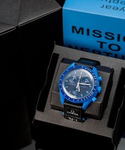 Đồng hồ Omega x Swatch SpeedMaster Fake Cao Cấp MoonSwatch Sao Hải Vương42mm