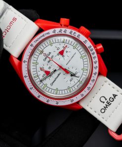 Đồng hồ Omega x Swatch SpeedMaster MoonSwatch Fake 11 Sao hỏa