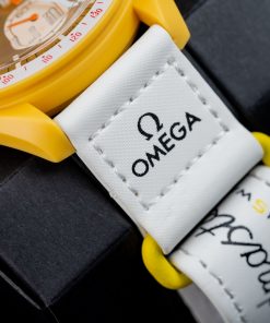 Đồng hồ Omega x Swatch SpeedMaster Fake Cao Cấp MoonSwatch Mặt Trời 42mm